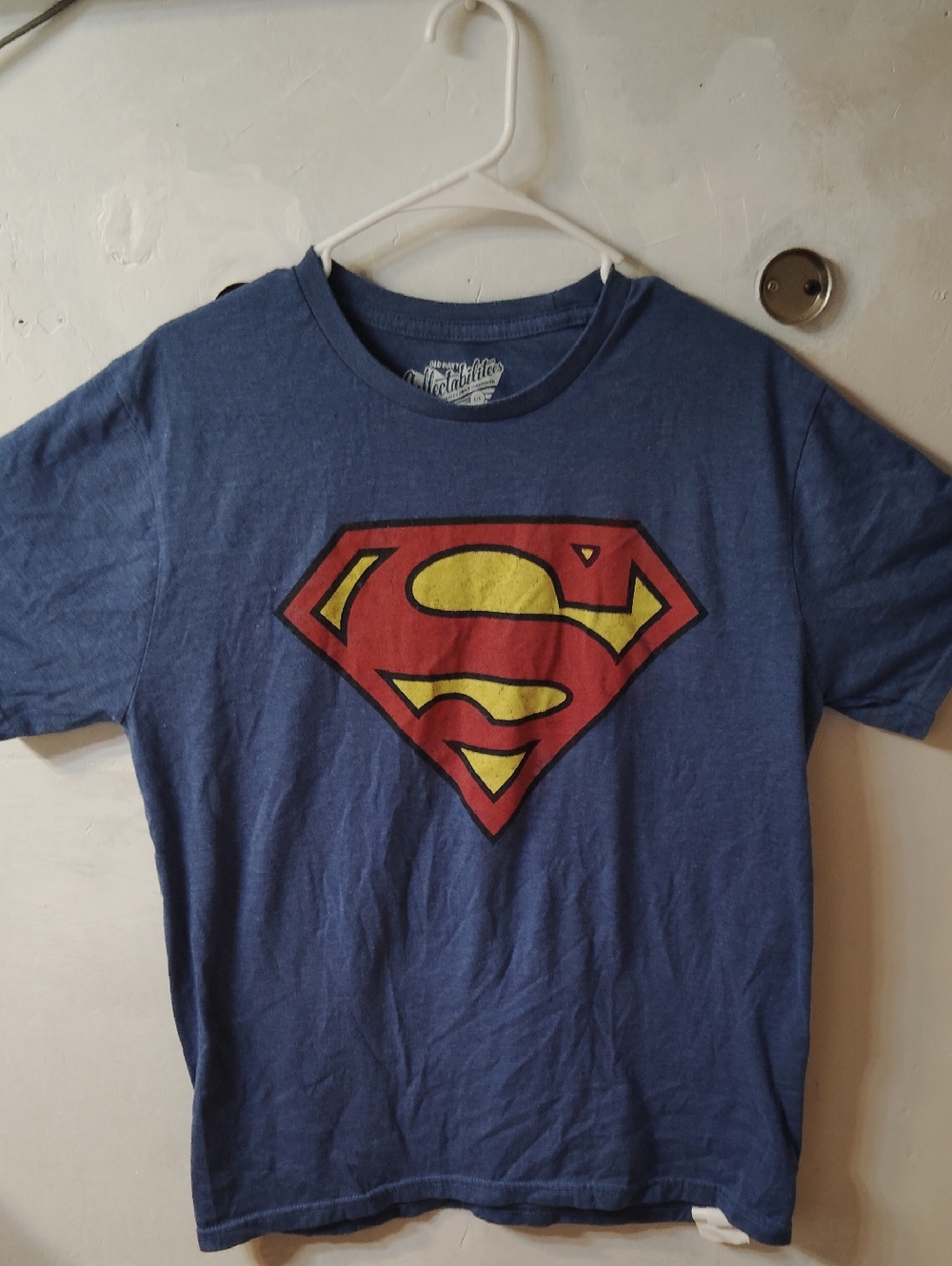 Superman Logo Blue Graphic Tee